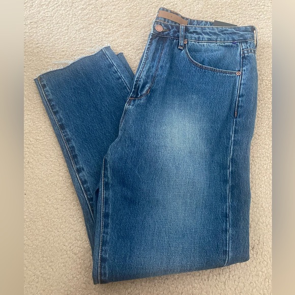 Leith (Nordstrom) NWT High Rise Straight jeans - Picture 1 of 4